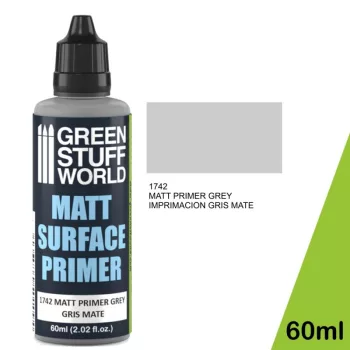 Green Stuff World - Matt Surface Primer 60 ml - Grey
