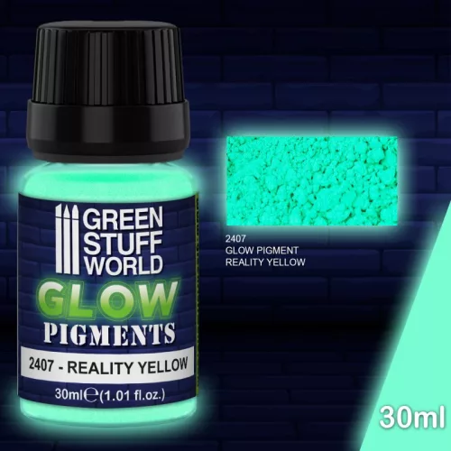 Green Stuff World - Glow In The Dark - Reality Yellow-Green