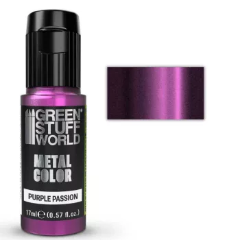   Green Stuff World - Acrylic Metal Paint - VIVID - Purple Passion 17ml
