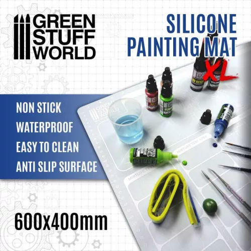 Green Stuff World - Silicone Painting Mat (60 x40 cm)