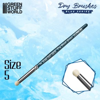 Green Stuff World - Round Brush - size #5 DRY BRUSH