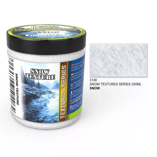 Green Stuff World - Acrylic Snow Texture - SNOW 250ml