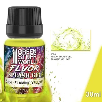 Green Stuff World - Splash Gel FLAMING Fluor Yellow 30ml