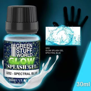   Green Stuff World - Splash gel Glow - Spectral AQUA TURQUOISE 30ml