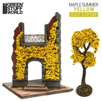   Green Stuff World - Ivy Foliage - Yellow Maple - Small (1:72/1:87)