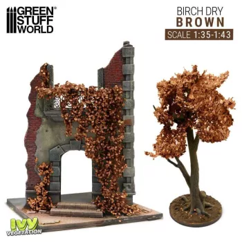   Green Stuff World - Ivy Foliage - Brown Birch - Large (1:35/1:43)