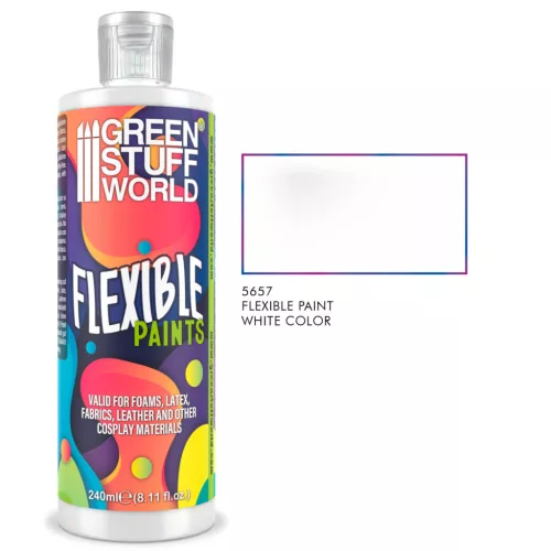 Green Stuff World - Flexible Paint - 240 ml - Blanco / White