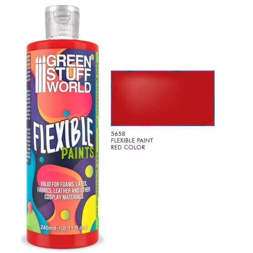 Green Stuff World - Flexible Paint - 240 ml - Rojo / Red