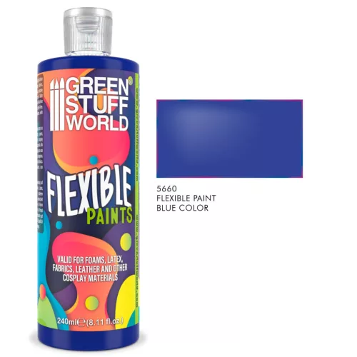 Green Stuff World - Flexible Paint - 240 ml - Azul / Blue