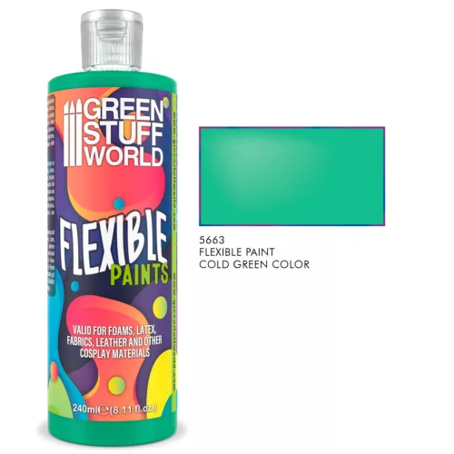 Green Stuff World - Flexible Paint - 240 ml - Verde Frio / Cool Green