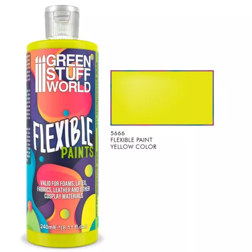 Green Stuff World - Flexible Paint - 240 ml - Amarillo / Yellow