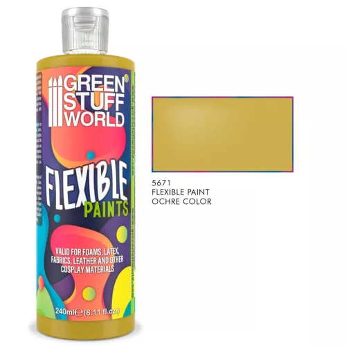 Green Stuff World - Flexible Paint - 240 ml - Ocre / Ochre