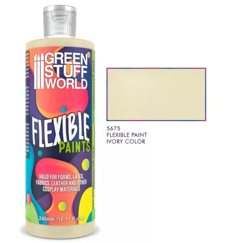 Green Stuff World - Flexible Paint - 240 ml - Ivory / Marfil