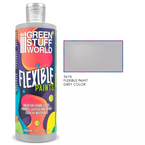 Green Stuff World - Flexible Paint - 240 ml - Grey/Gris