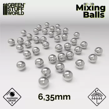 Green Stuff World - Mixing balls 6.35 mm - Set of 40 pcs.