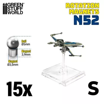 Green Stuff World - Rotation Magnets 5+3,5 (SIZE S) PACK
