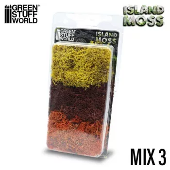   Green Stuff World - Islandmoss - Yellow and Brown Mix (50 gr.)