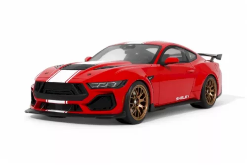 GT Spirit - 1:18 Ford Shelby Mustang Supersnake Race, Red, 2025 - GT SPIRIT