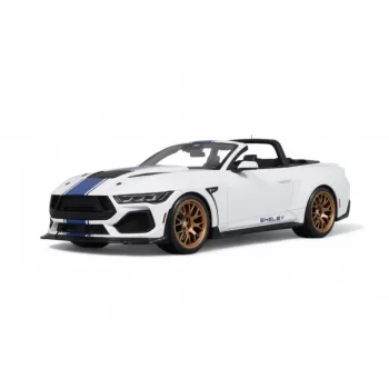   GT Spirit - 1:18 Ford Mustang Shelby Super Snake Cabriolet Oxford White 2025 - 