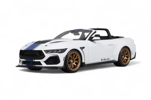 GT Spirit - 1:18 Ford Mustang Shelby Super Snake Cabriolet Oxford White 2025 - 