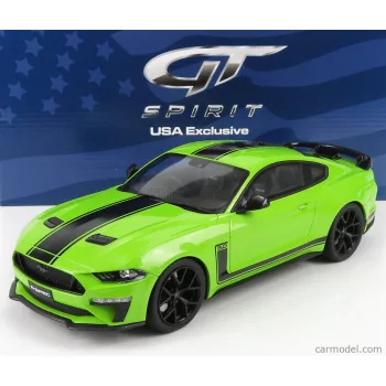   Gt-Spirit - Ford Usa Mustang Coupe 5.0 R-Spec Rhd 2020 Light Green Black