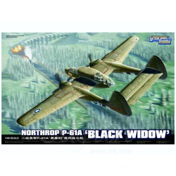   Lion Roar-Greatwallhobby - WWII USAAF Northrop P-61A'Black Widow'