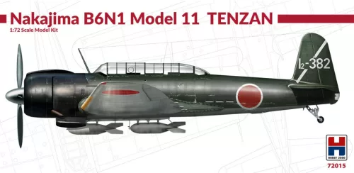 Hobby 2000 - 1/72 Nakajima B6N1 Model 11 Tenzan