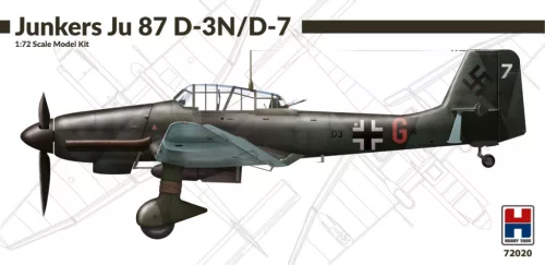 Hobby 2000 - 1/72 Junkers Ju-87 D-3 N / D-7