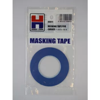 Hobby 2000 - Masking Tape For Curves 1 mm x 18 m
