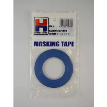 Hobby 2000 - Masking Tape For Curves 2,5 mm x 18 m
