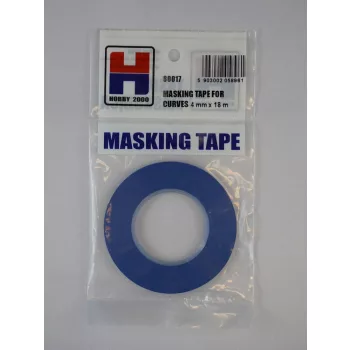 Hobby 2000 - Masking Tape For Curves 4 mm x 18 m