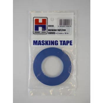 Hobby 2000 - Masking Tape For Curves 4,5 mm x 18 m