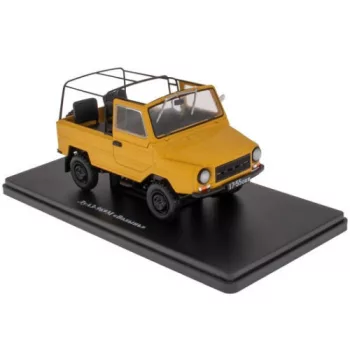 Triumph TR6 Shooting Brake 1974 Jaune – Miniature Matrix 1/43 En Résine (neuf)