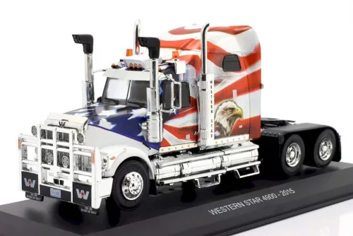 Hachette -  Western Star 4900 Truck 2015 American Eagle (Base Plate and Blister Boxed) - 