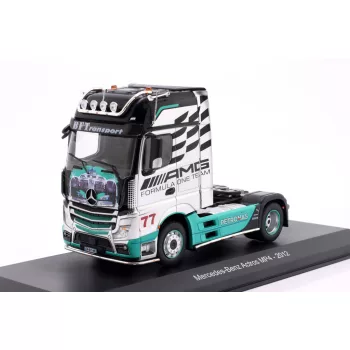   Hachette -  Mercedes-Benz Actros MP4 Truck 2012 AMG Petronas F1 Team (Base Plate and Blister Boxed) - 