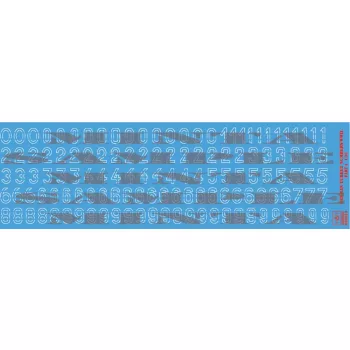   HAD models - German ww2 turret numbers part 4 (decal code: 03524)