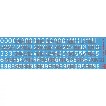   HAD models - German ww2 turret numbers part6 (decal code: 03526)