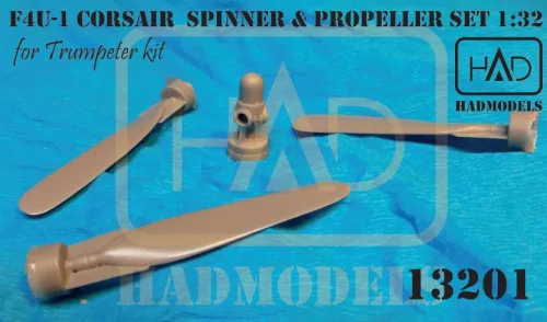 HAD models - F-4U1 Corsair spiner and propeller resin set for Trumpeter kit 1:32