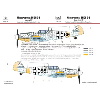   HAD models - Messerschmitt Bf 109 G-6 (66"Erzsike")