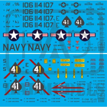 HAD models - F-14A Black Aces Final Countdown