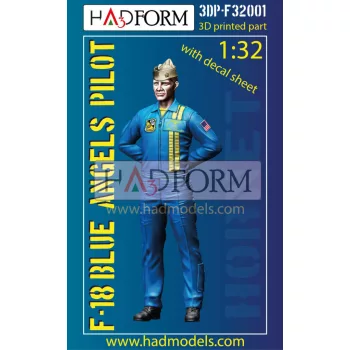 HAD models -  F-18 Blue Angels pilot figure