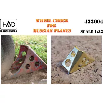   HAD models - Wheel chock for Russian airplanes Photo-etched parts 1:32			