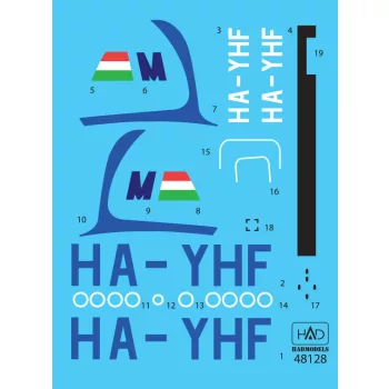 HAD models - An-2 MALÉV old (HA-YHF)