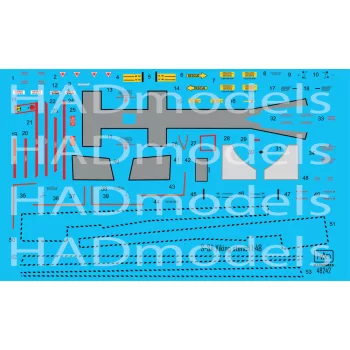 HAD models - S-3A Viking stencil