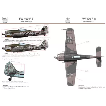 HAD models - FW 190 F-8