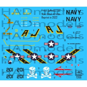 HAD models - F-14A Jolly Rogers 201