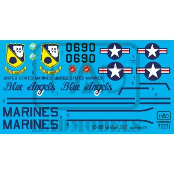 HAD models - KC-130F Fat Albert 0690 decal sheet