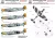 HAD models - Messerschmitt Bf 109 G-10 decal sheet 1:48
