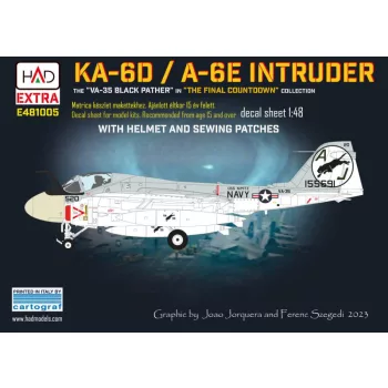   HAD models - A-6E Intruder ”The final Countdown” decal sheet