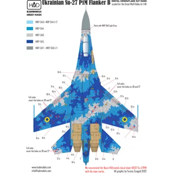HAD models - Su-27P1M Digital Camouflage 